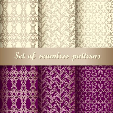 완벽 한 패턴 5의 세트set van naadloze patroon 5