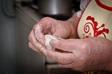traditionele Oekraïense voedsel Varik, knoedel