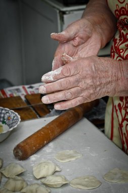 traditionele Oekraïense voedsel Varik, knoedel