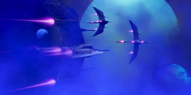 Mavi gezegen ve uyduları