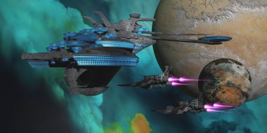 Yeşil nebulaya genişlik