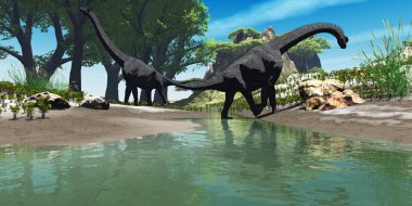 Brachiosaurus dinozor
