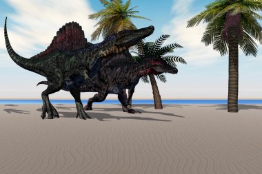 spinosaurus yürüyüş