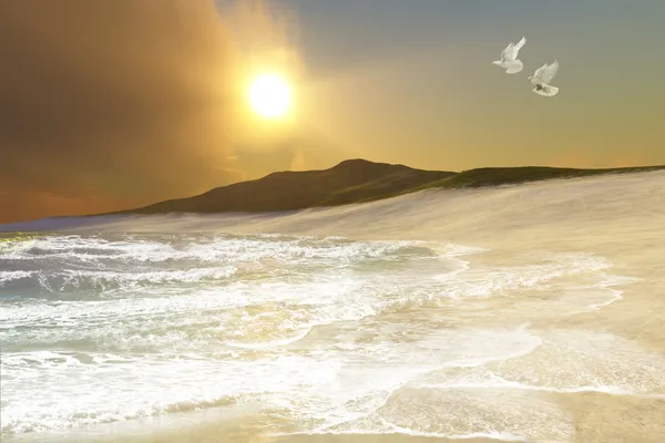 Ares deniz manzarası — Stok fotoğraf