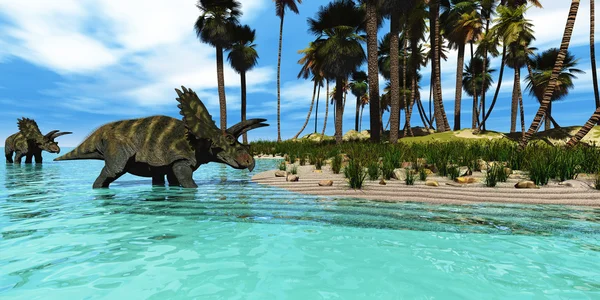 Coahuilaceratops magnacuerna — Foto Stock