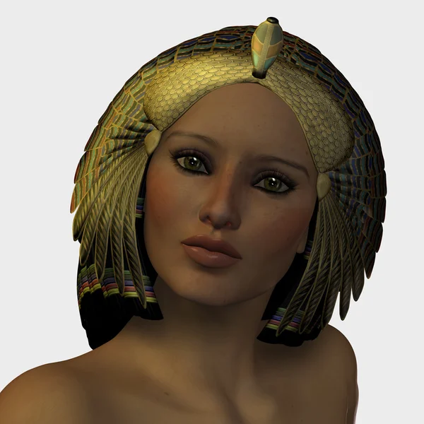 エジプトの女性の顔 — ストック写真
