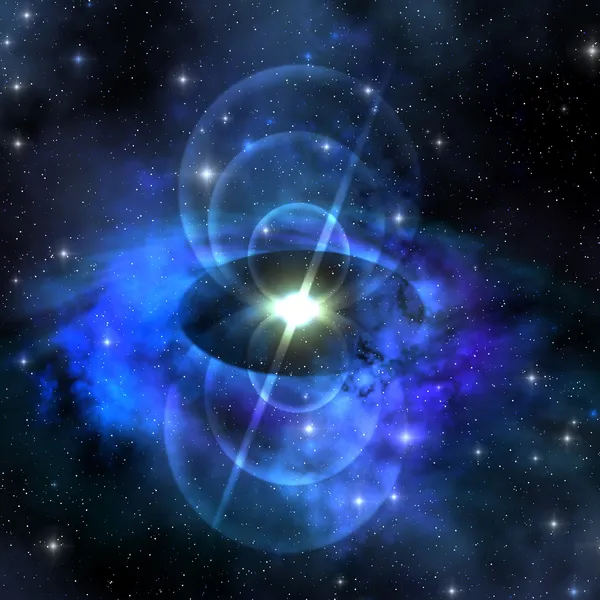 Estrela magnética do pulso — Fotografia de Stock