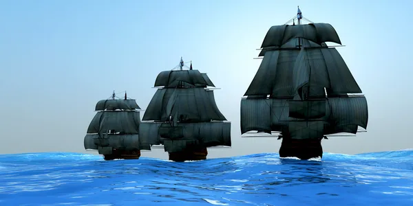 Ships in Sail — Stock Photo, Image