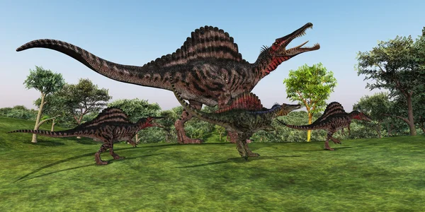 Spinosaurus Mother — Stock Photo, Image