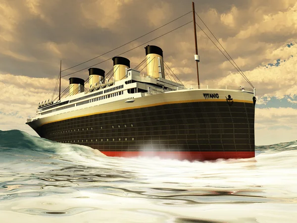 Oceanliner Titanic — Foto de Stock