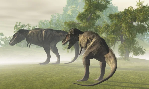 Prähistorischer T-Rex — Stockfoto