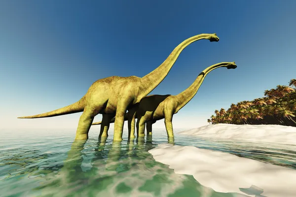 Dinosauří svět — Stock fotografie