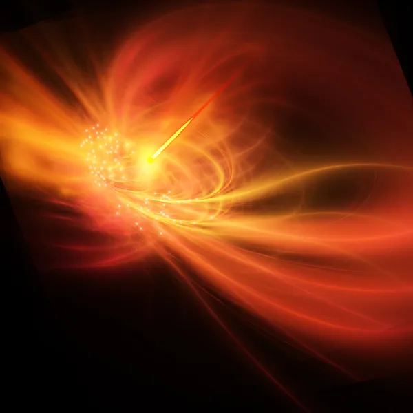 Gamma Ray Burst — Stock Photo, Image