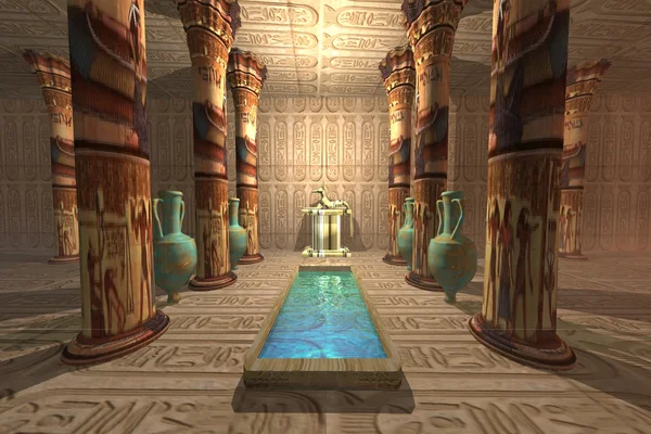 Templo egípcio — Fotografia de Stock