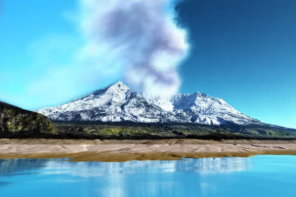 Mount st. helens vulkaan — Stockfoto