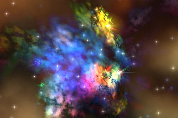 Solaris Nebula — Stock Photo, Image