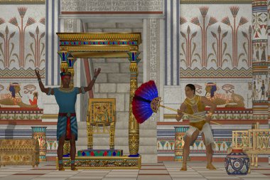 Ancient Egyptian Men clipart