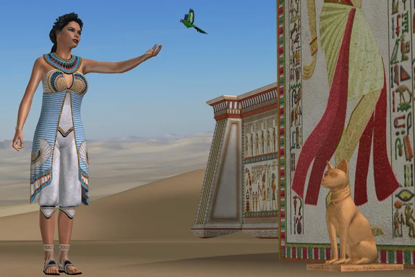 Egyptská Amaunet — Stock fotografie