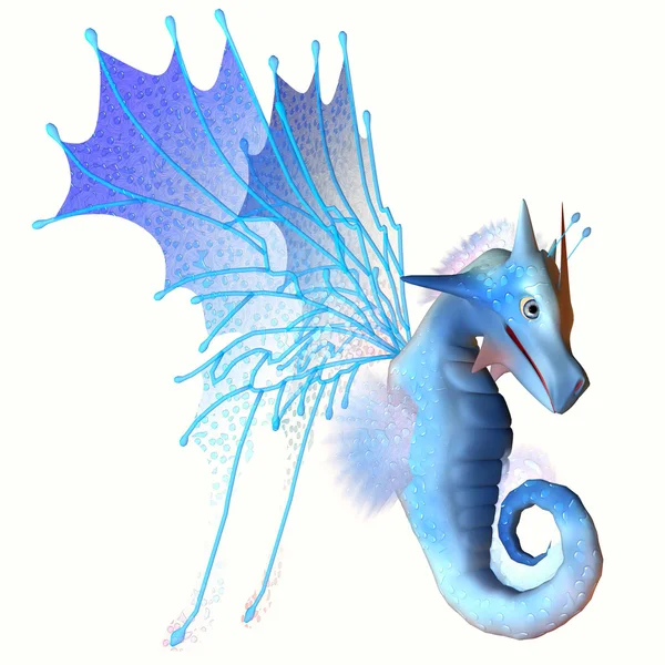 Blå faerie dragon — Stockfoto