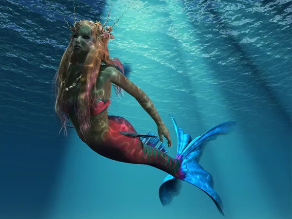 Mermaid of the Ocean — Stock Photo, Image