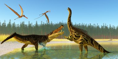 kaprosuchus bataklık