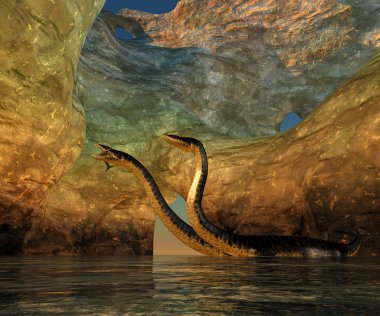 Plesiosaurus mağara