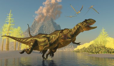 Yangchuanosaurus Dinosaurs clipart