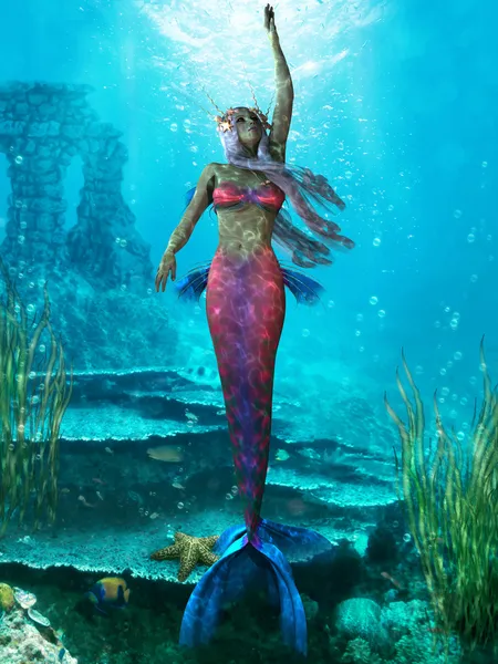 Ocean Mermaid — Stockfoto