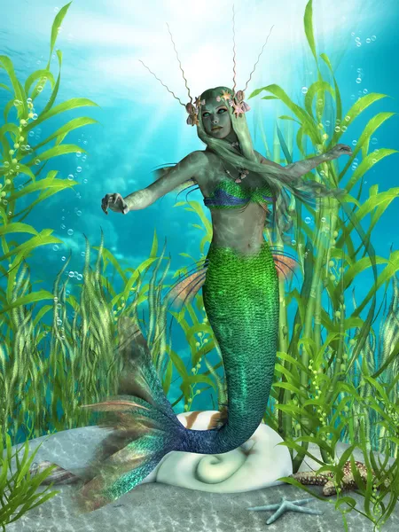 Mermaid Realms — Stock Photo, Image