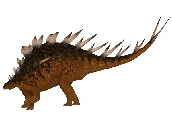 Seitenprofil des Kentrosaurus — Stockfoto