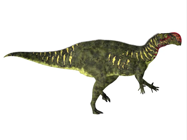 Altirhinus War Ein Entenschnabeliguanodont Dinosaurier Der Während Der Kreidezeit Der — Stockfoto