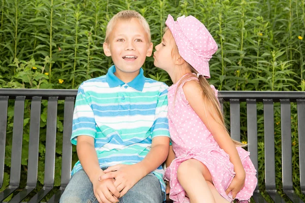 Kids in a Park — Stock Photo, Image