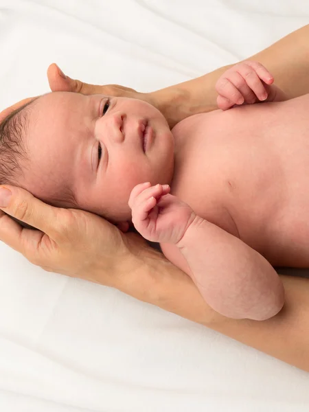 Bebé recién nacido niña —  Fotos de Stock