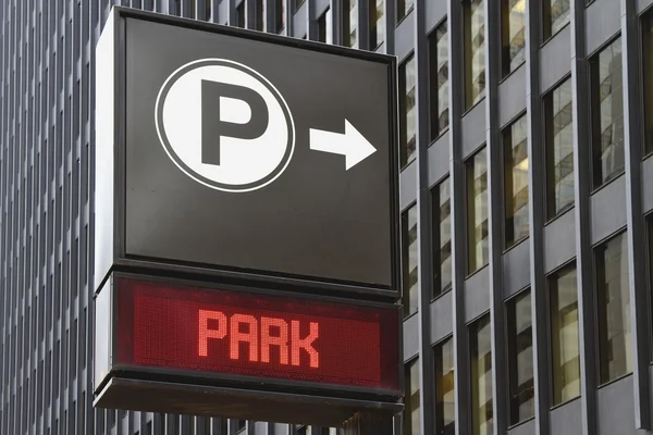 Parking to the Right — Stock Photo, Image