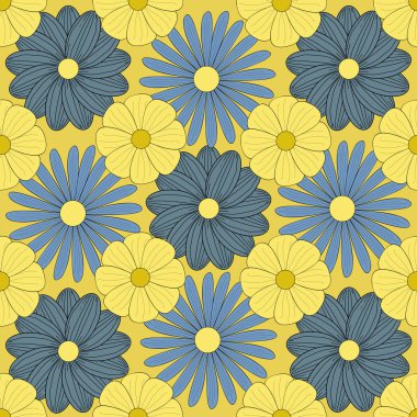 Kusursuz çiçek deseni