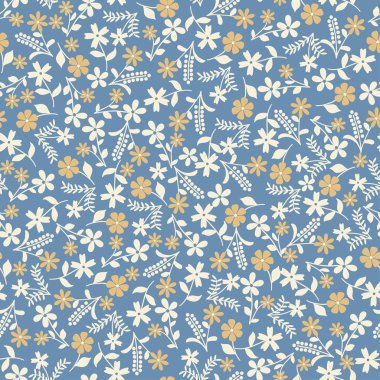 soyut çiçek sorunsuz arka plan deseni