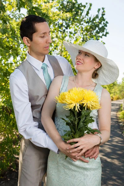 Pareja amorosa — Foto de Stock