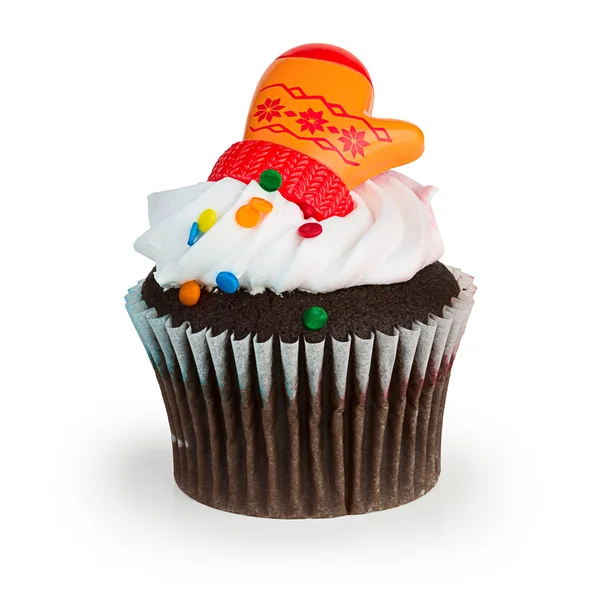 Holiday Cupcake — Stock Photo, Image