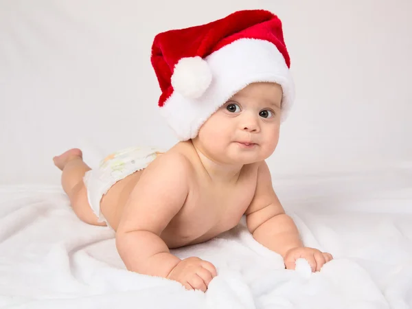 Pai Natal bebê — Fotografia de Stock