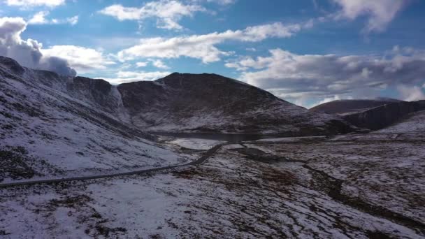 Summit Lake en el área de Mount Evans. Vista aérea. Colorado, Estados Unidos — Vídeos de Stock