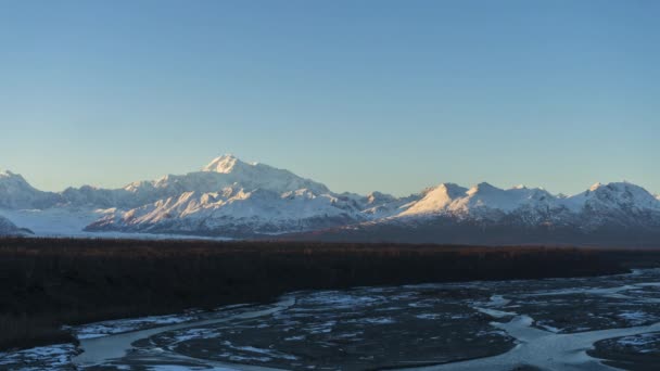 Mount Denali at Sunset. Alaska, USA