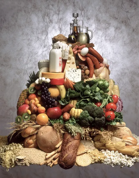 Piramide alimentare — Foto Stock