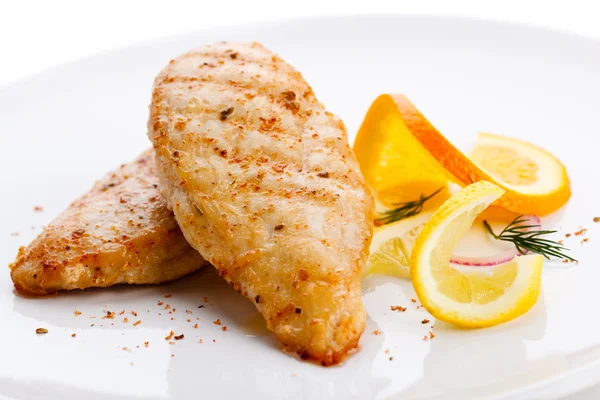 Petto di pollo alla griglia — Foto Stock