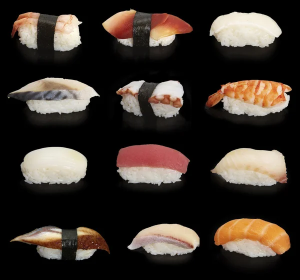 Japońskie sushi mix — Zdjęcie stockowe
