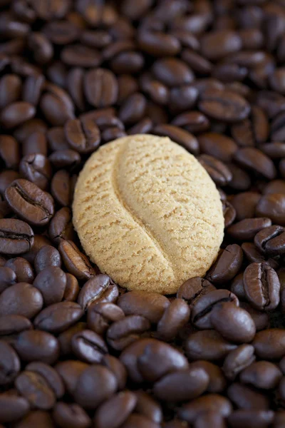 Coffee bean cookie — Stock Photo, Image