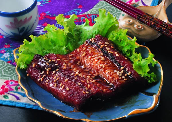 Fish steak — Stock Photo, Image