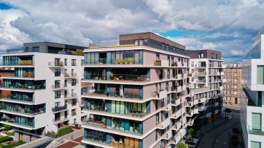 Avrupa 'da yeni modern konut kompleksi
