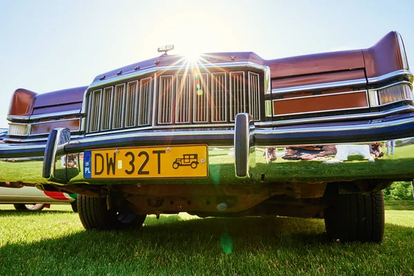 Mercury Marquis 1970 Retrobilsutställning Klassisk Amerikansk Retrobil Katy Wroclawskie Polen — Stockfoto