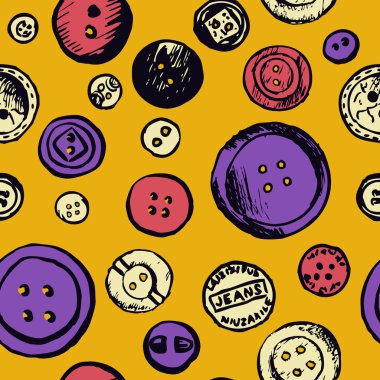 mürekkep çizim dikiş malzemeleri seti