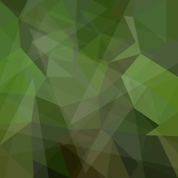 Abstrakt grön geometrisk bakgrund — Stock vektor
